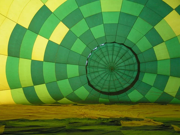 Εσωτερική Άποψη Του Μπαλονιού Fiblity — Φωτογραφία Αρχείου