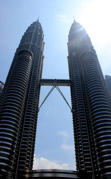 Vista Panorâmica Majestosa Cidade Urbana — Fotografia de Stock