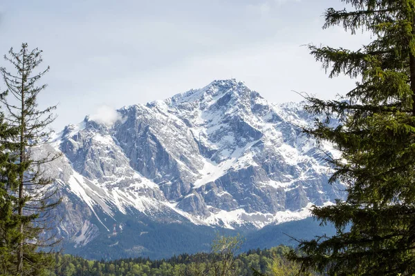 Zugspitze Hoogste Berg Van Duitsland — Stockfoto