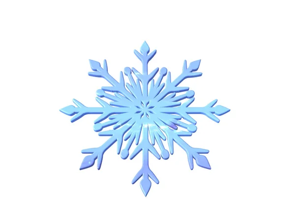 Snowflakes Background Christmas New Year — Stock Photo, Image