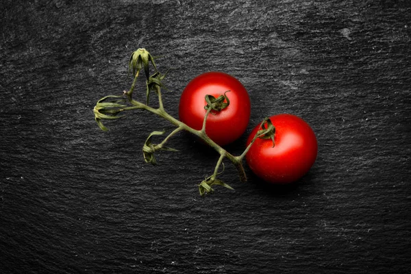 Pomodori Biologici Maturi Rossi — Foto Stock
