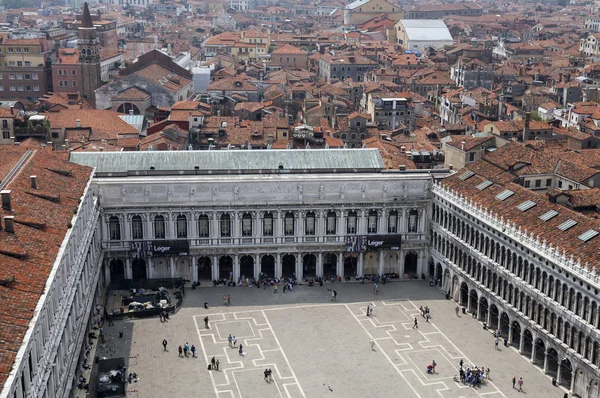 Vista Sobre Venecia Desde Campanario —  Fotos de Stock