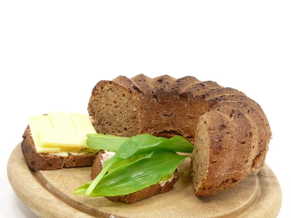 Pane Forno Nella Torta Anello — Foto Stock