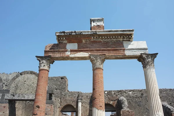 Antike Ruinen Von Pompeji — Stockfoto