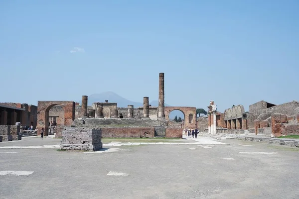Starověké Zříceniny Pompejích — Stock fotografie