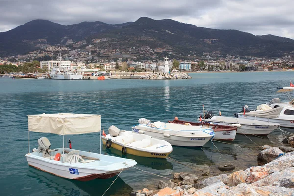 Alanyaはトルコ中央地中海沿岸のリゾートタウンです — ストック写真