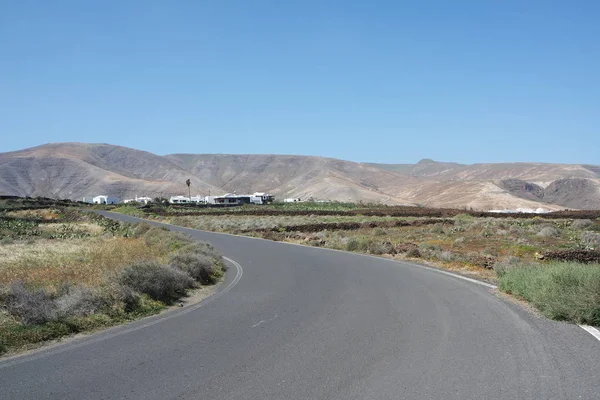 Nas Montanhas Ayaches Lanzarote — Fotografia de Stock