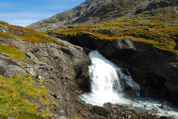 Norway Nature Landscape Background — Stock Photo, Image