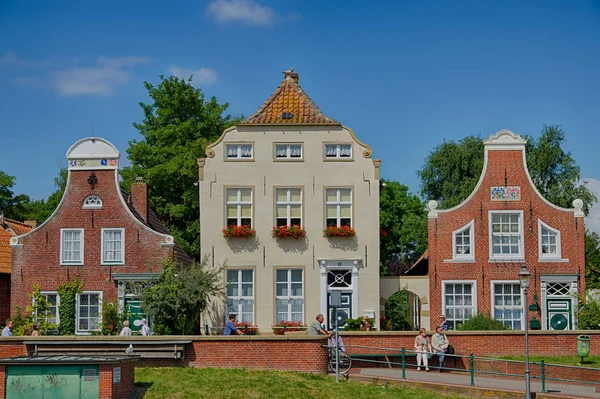 Impressies Het Vissersdorp Oude Mannen Noordzee — Stockfoto