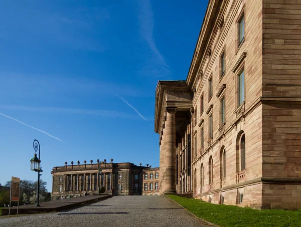 Palacio Wilhelmshoehe Galería Los Antiguos Maestros Kassel Edificio Principal Con — Foto de Stock