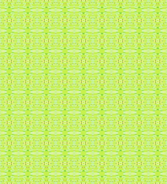 Abstract Geometric Background Seamless Grid Pattern Fresh Green — Stock Photo, Image