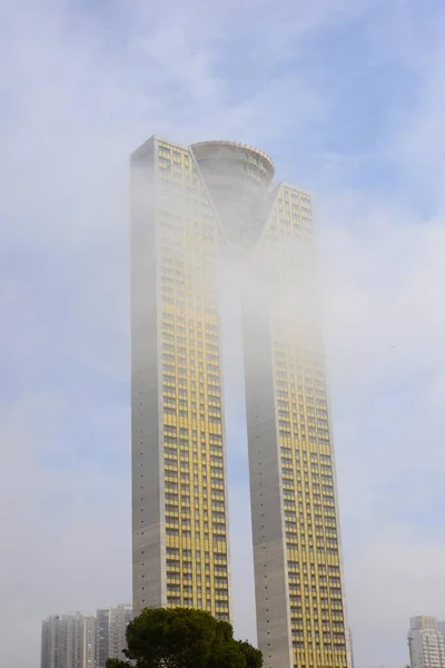 Nuvolosità Tra Nuvole Benidorm Costa Blanca Spagna — Foto Stock