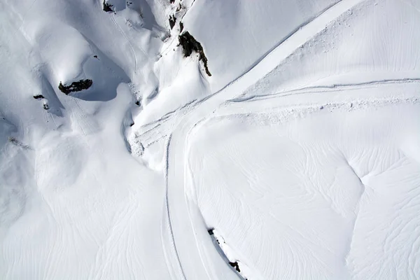 Pistas Nieve — Foto de Stock