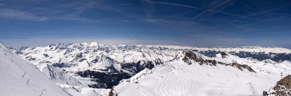 Panorama Dos Alpes — Fotografia de Stock