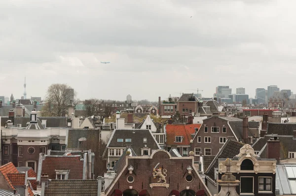 Amsterdam Uitzicht Van Boven — Stockfoto