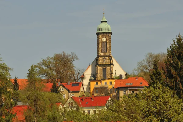 Ellopni Szászországban Tavasszal — Stock Fotó