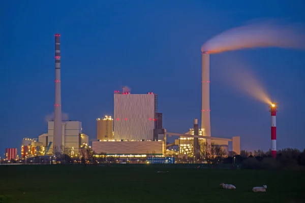 Gdf Suez Energie Uhelné Elektrárny Wilhelmshaven — Stock fotografie