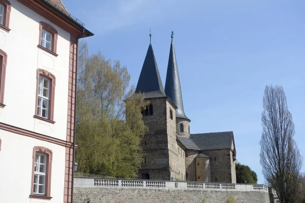 Facoltà Teologia Chiesa San Michele Fulda — Foto Stock