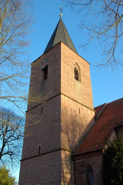 Église Gothique Tardive Rohrbach Palatinate — Photo