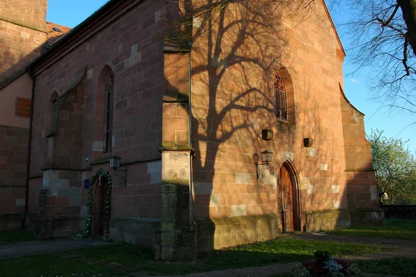 Église Gothique Tardive Rohrbach Dans Sud Palatinat — Photo