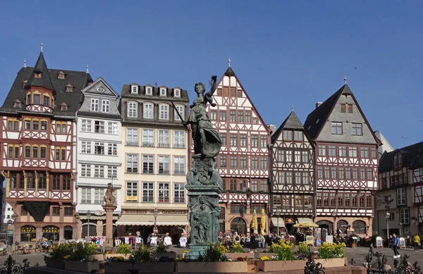 Buildings Frankfurt City — Stock Photo, Image