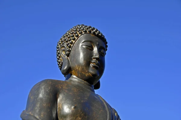 佛教文化与灵修 释迦牟佛 — 图库照片