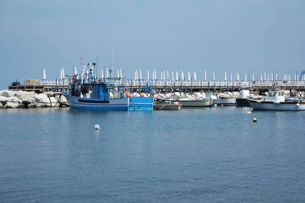 Fischerboote Der Marina Grande Sorrent — Stockfoto