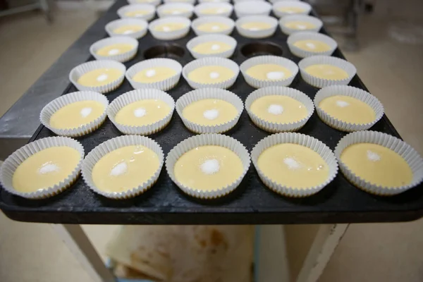 烤杯盘 西班牙马德拉的手工制造工艺 — 图库照片