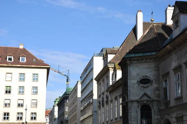 Vienna第一区历史中心Stephansplatz — 图库照片