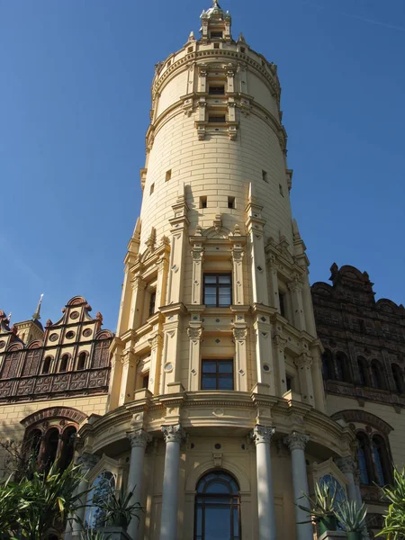 Castello Schwerin Sede Del Parlamento Statale Schwerin Mecklenburg Vorpommern Germania — Foto Stock