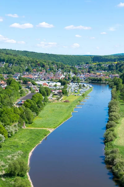 Kötü Karlshafen Deki Weser — Stok fotoğraf