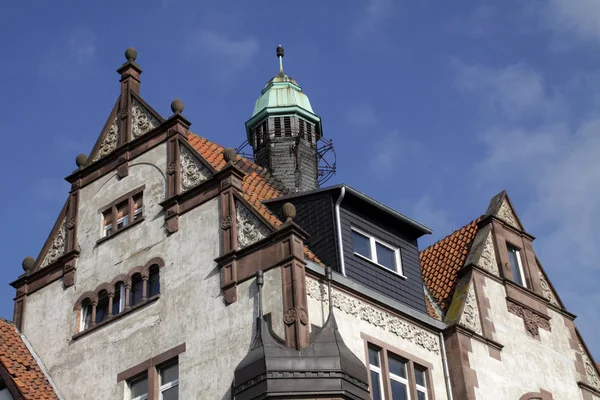 Haus Mit Dachturm Hameln — Stockfoto