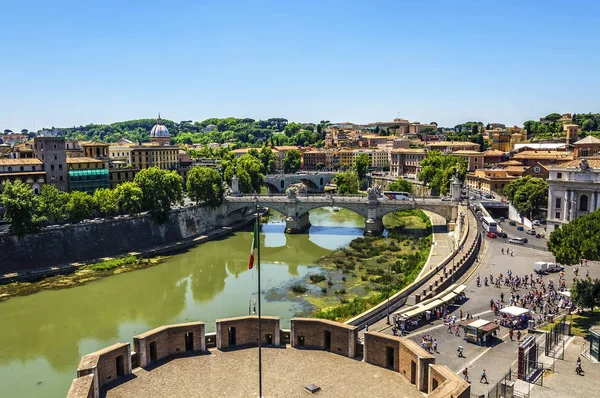 Vista Panorámica Majestuosa Arquitectura Medieval — Foto de Stock