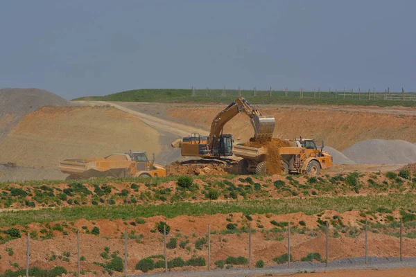 Heavy Work Equipment Quarry — Stock Photo, Image