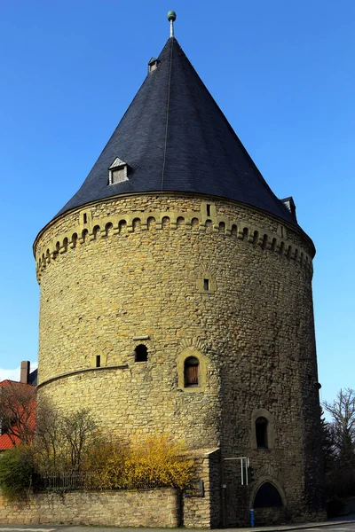 Широкие Ворота Госларе Rieslingsturm — стоковое фото