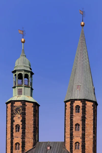 Öppen Lykta Och Welsche Hood Marktkirche Goslar — Stockfoto