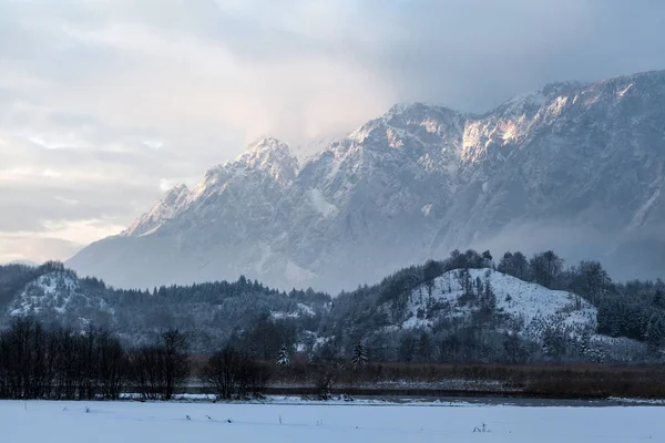 Winterlandschap Karinthië — Stockfoto