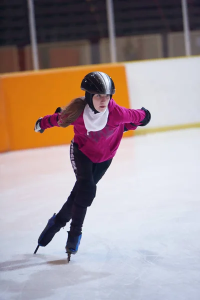 Детский Конькобежный Спорт — стоковое фото