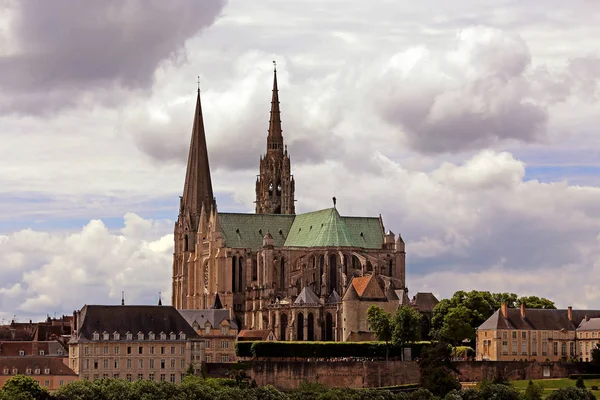 Notre Dame Cattedrale Chartres — Foto Stock