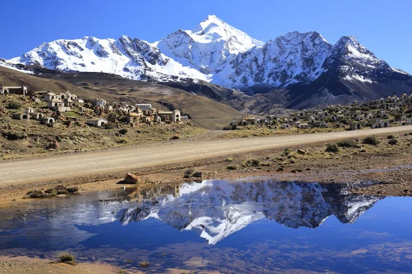 Huayna Potosi 6088M Bolivien — Stockfoto