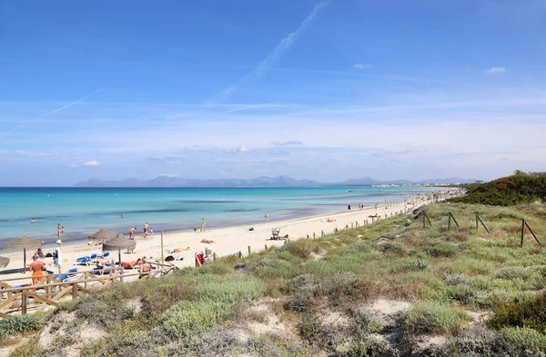 Strand Playa Muro — Stockfoto