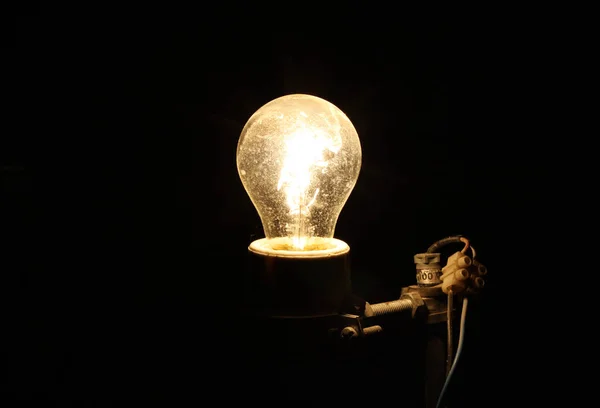 Glödlampa Glödlampa Ljus — Stockfoto