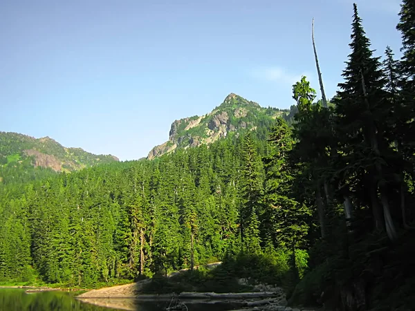 Una Fotografía Paisajes Montaña —  Fotos de Stock