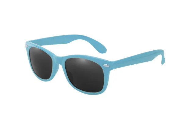 Azul Wayfarer Óculos Wayfarer Óculos Azul — Fotografia de Stock