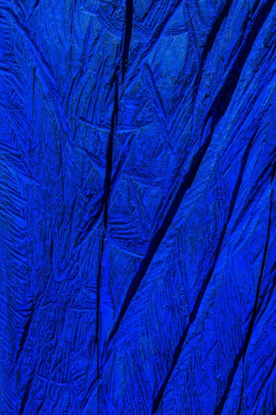 Blue Abstract Wooden Structure Closeup — 스톡 사진