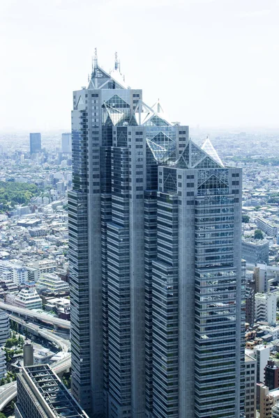 Vista Cidade Partir Plataforma Observação Edifício Escritórios Governo Metropolitano Tóquio — Fotografia de Stock