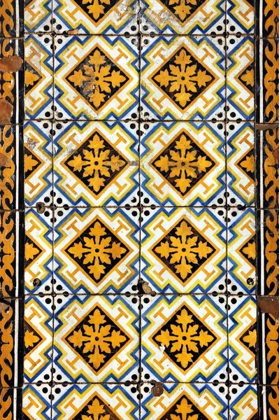 Azulejo Wandfliesen Lissabon Portugal — Stockfoto