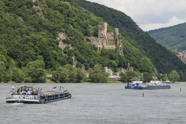 Rheinstein Castle Rhine Assmannshausen — Stock Photo, Image