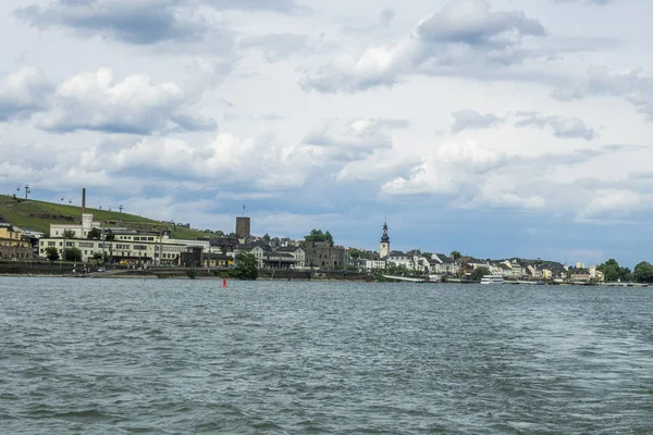 Cityscape Rudesheim Rhein — Stock Photo, Image