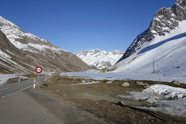 Panorama Över Alperna — Stockfoto